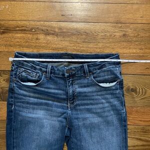 Buckle Women's Dark Blue Boot Cut Jeans. Buckle Black, worn a handful of times.